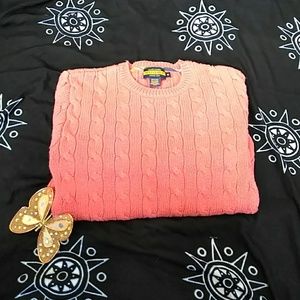 🎈🎈RUGBY RALPH LAUREN CABLE STYLE SWEATER SIZE M
